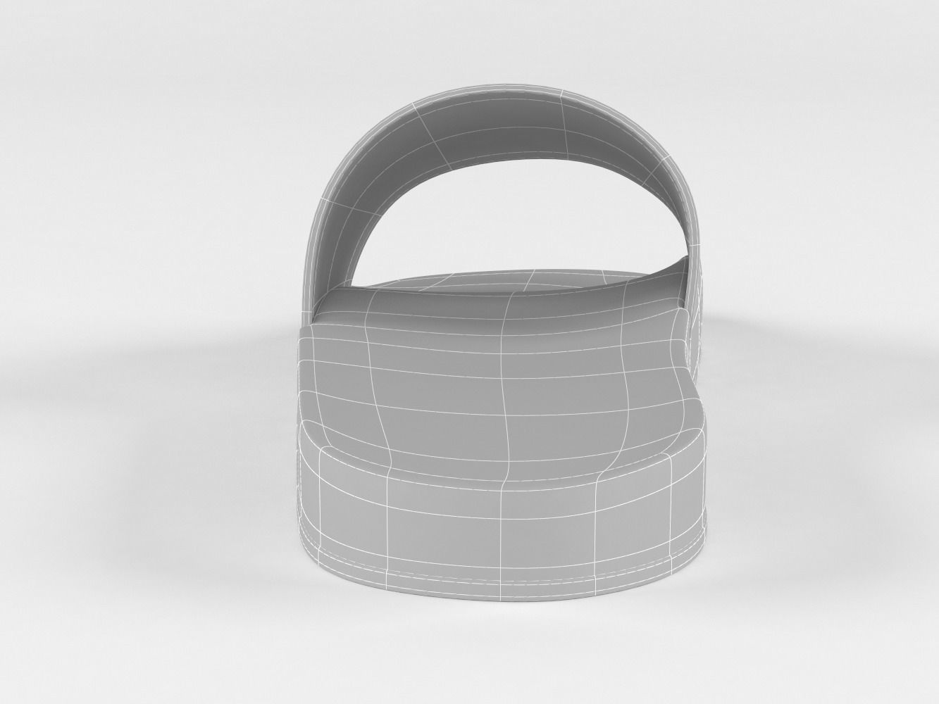 Hugo Boss Mens Solar Pool Slides 3D model_9