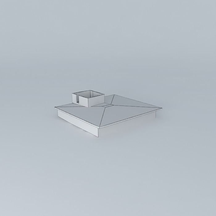 Building S2 office Free 3D model_4