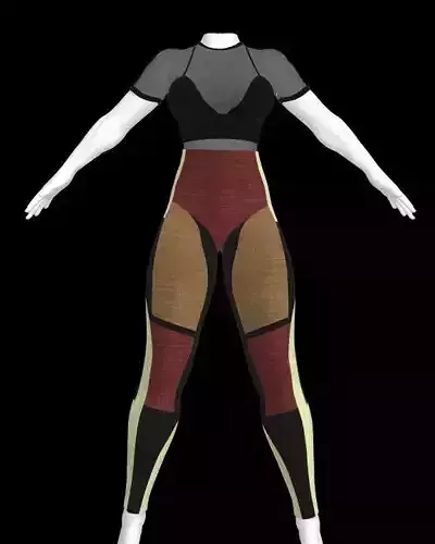 Woman multi color pants