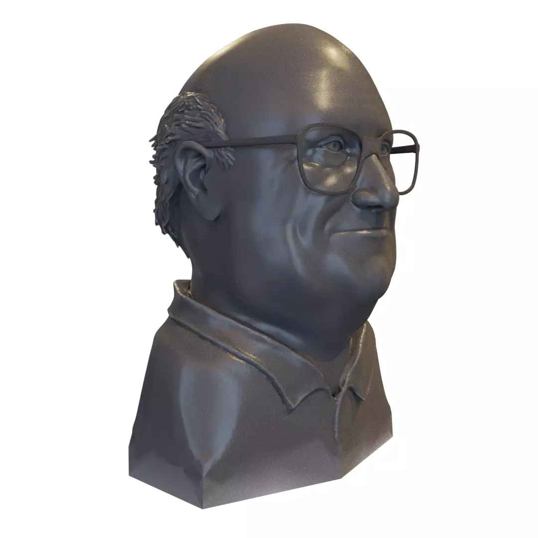 Danny DeVito bust 3D print model_0
