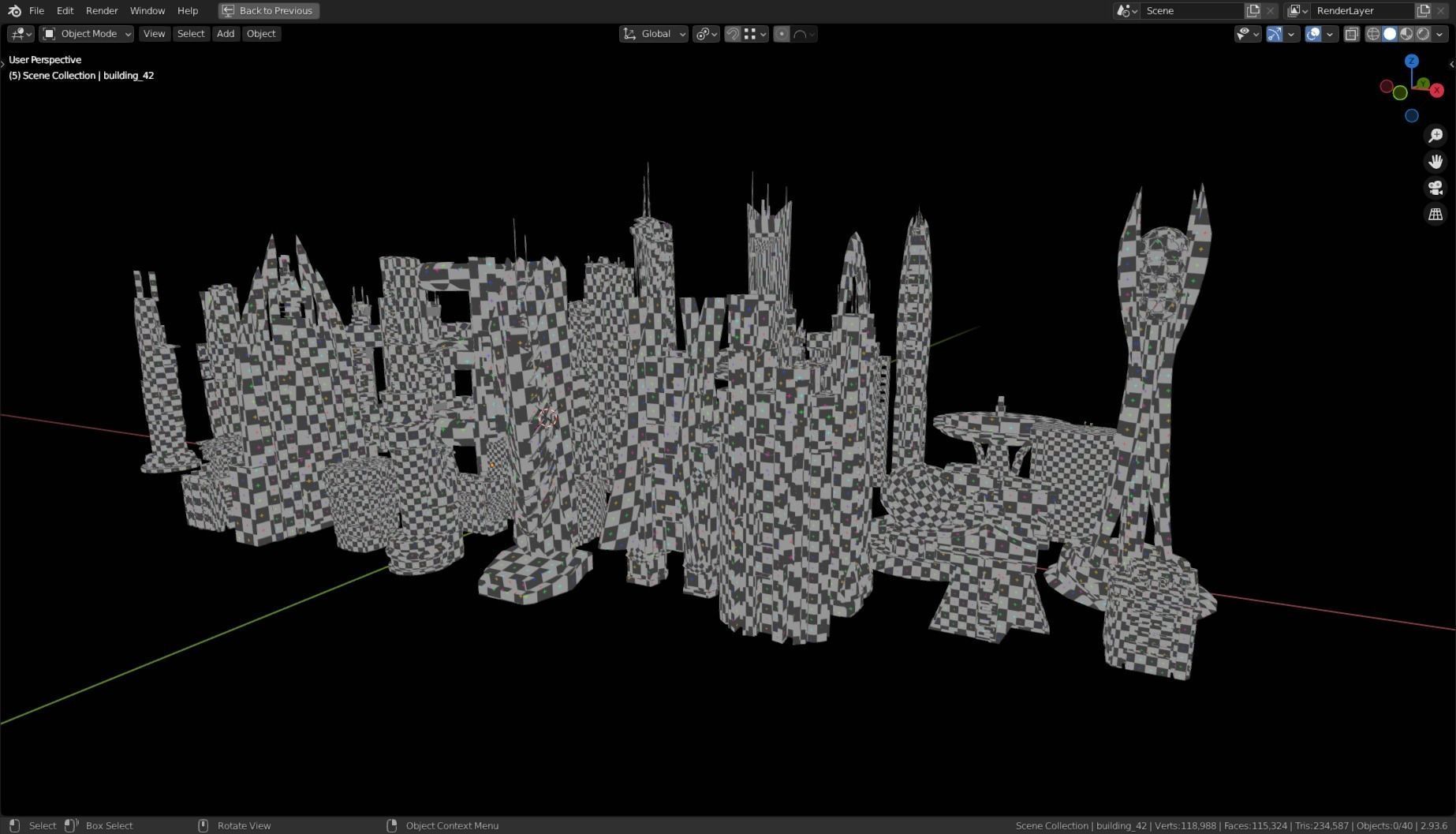 35 Futuristic Buildings VOL 2 Low-poly 3D model_27