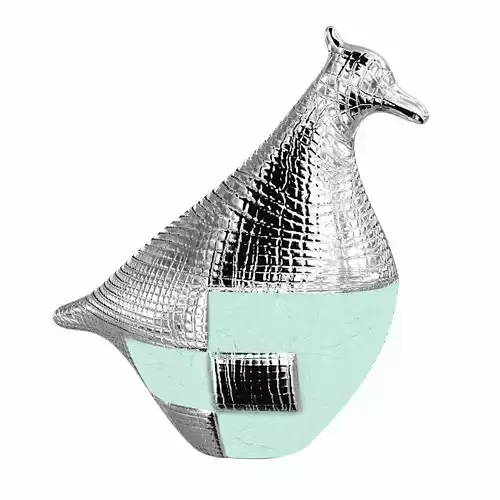 Marioni bird pop ceramic sculpture