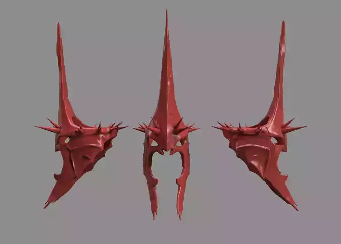 Witch King Helmet Mask  3D print model