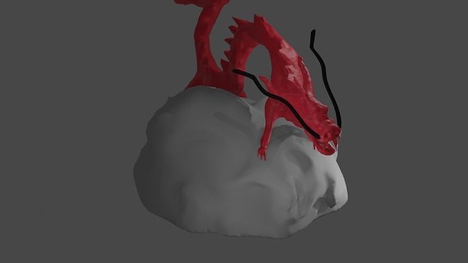China Dragon Super 3d print stock Free 3D print model
