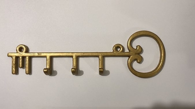 3d file to print a Key that hold your keys 3D print model