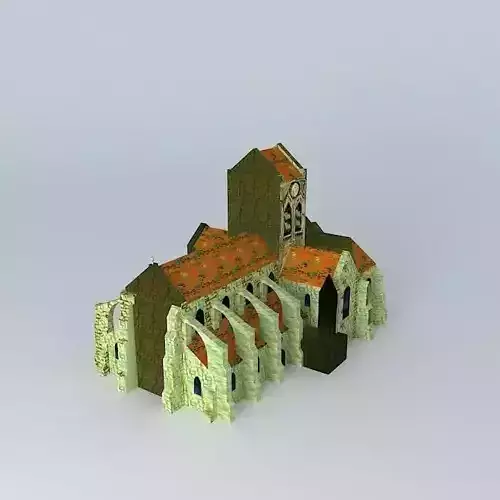 Church Auvers sur Oise Van Gogh painted