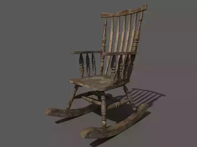 Wooden Rocking Chair