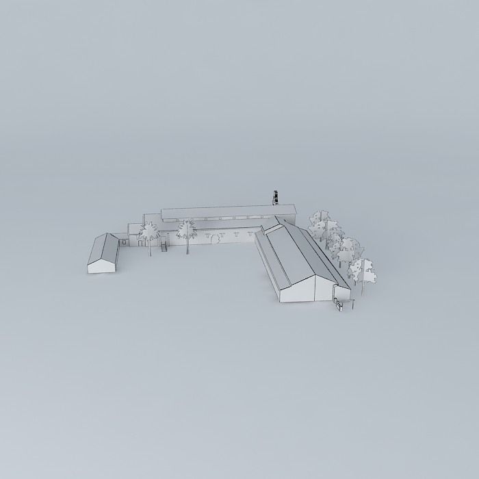 Catholic church Free 3D model_3