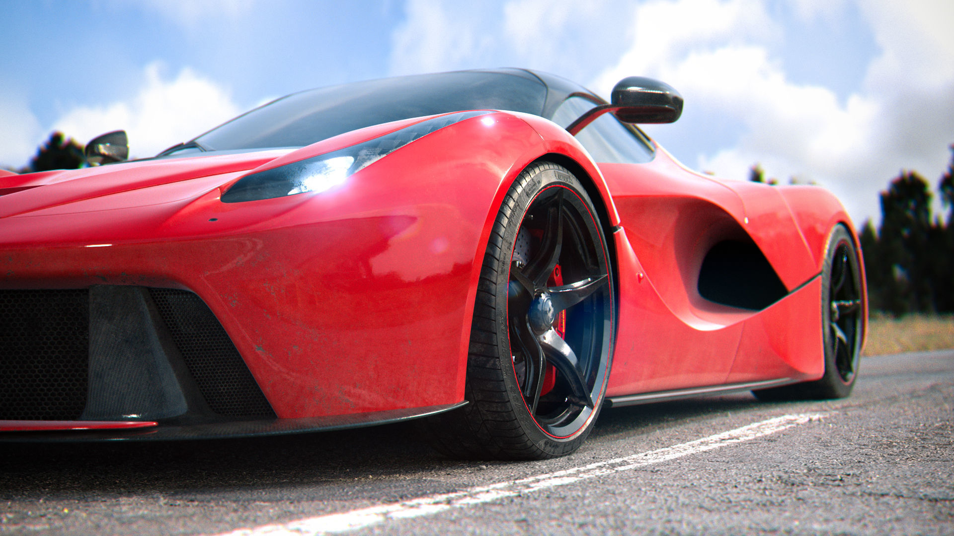 La Ferrari 3D model_4