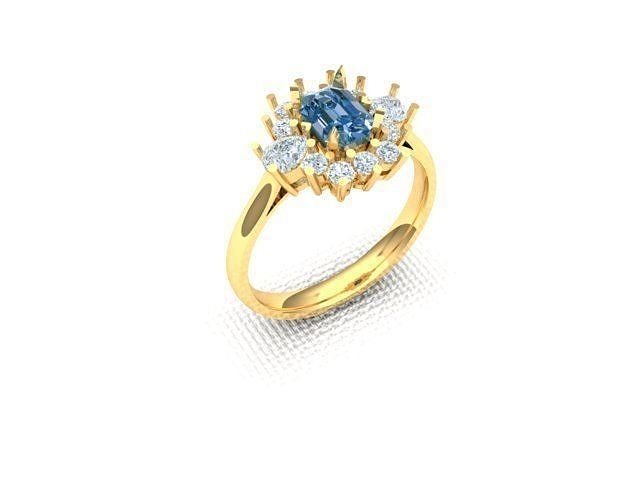 Vintage Ring 2 3D model