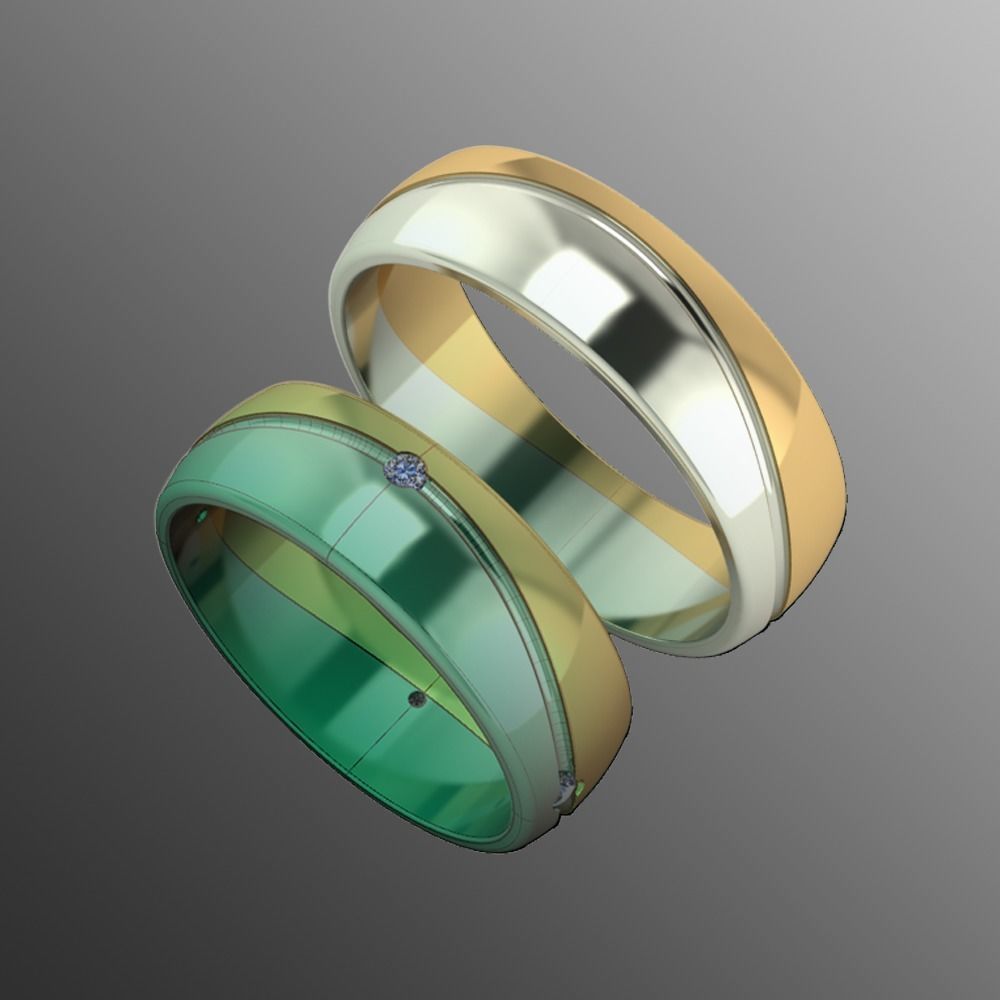 Ring pk 42 3D print model_1