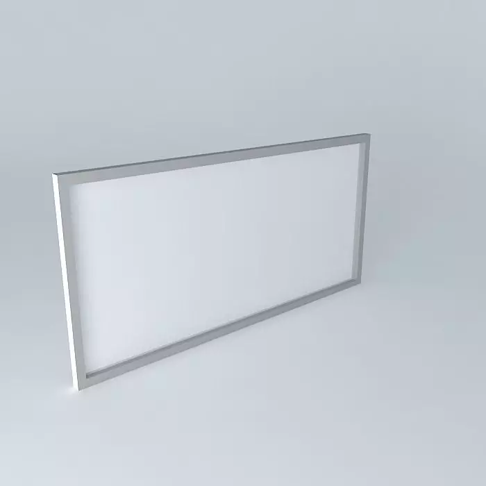 20 by 10 screen Free 3D model_0