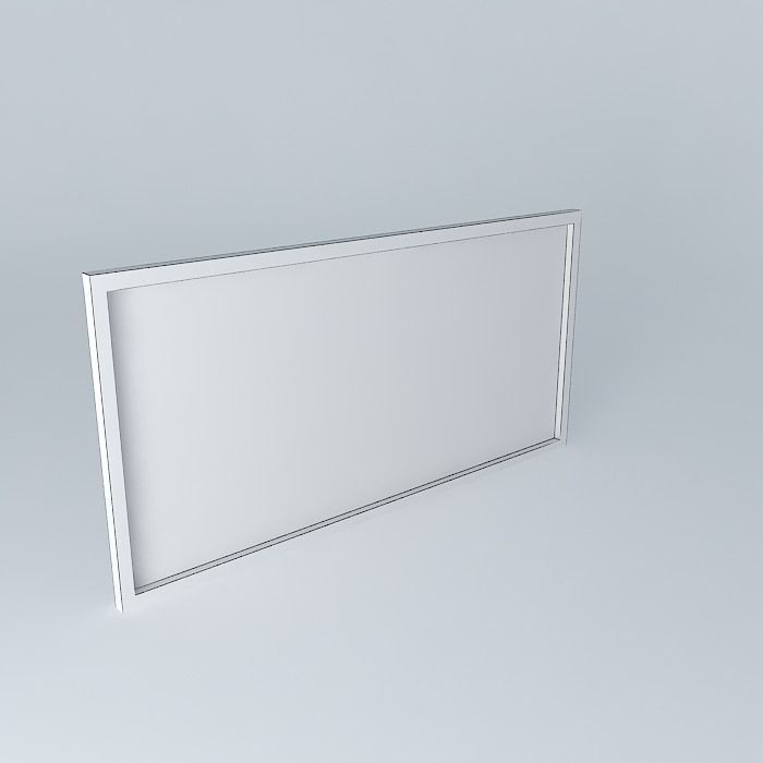 20 by 10 screen Free 3D model_3