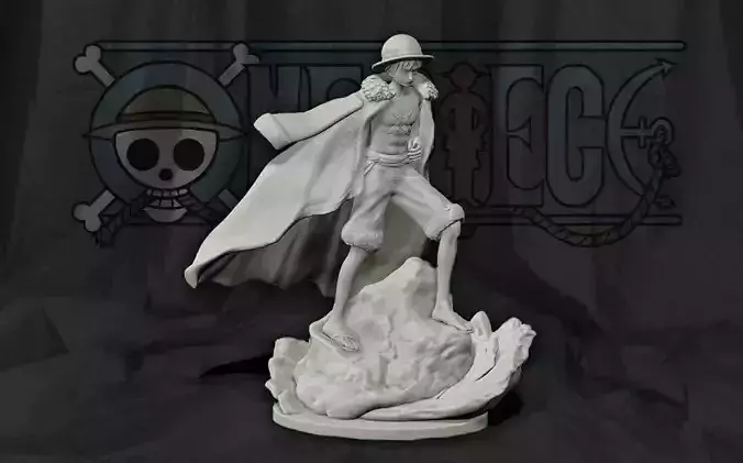monkey d luffy  one piece  3d print anime statue  figurine 3D print model