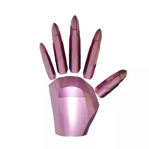 Feminine Hands Armor for Cosplay 3D print model
