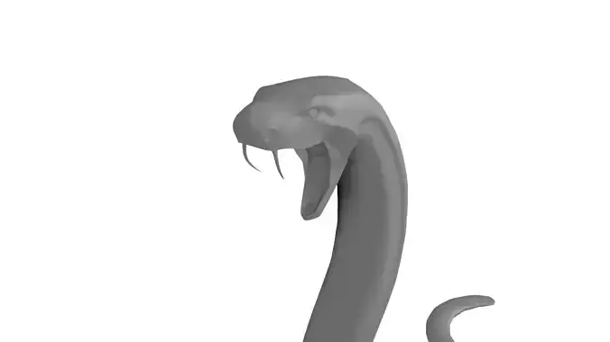 Snake Printable Stature 3D print model