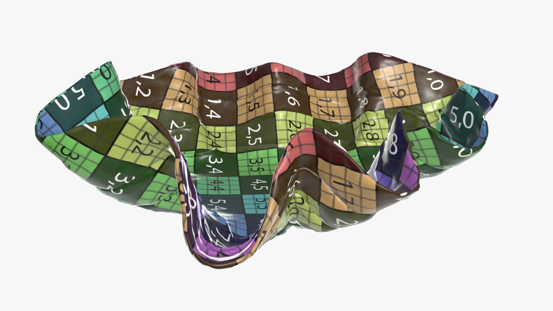 Clam shell bowl 3D model_10