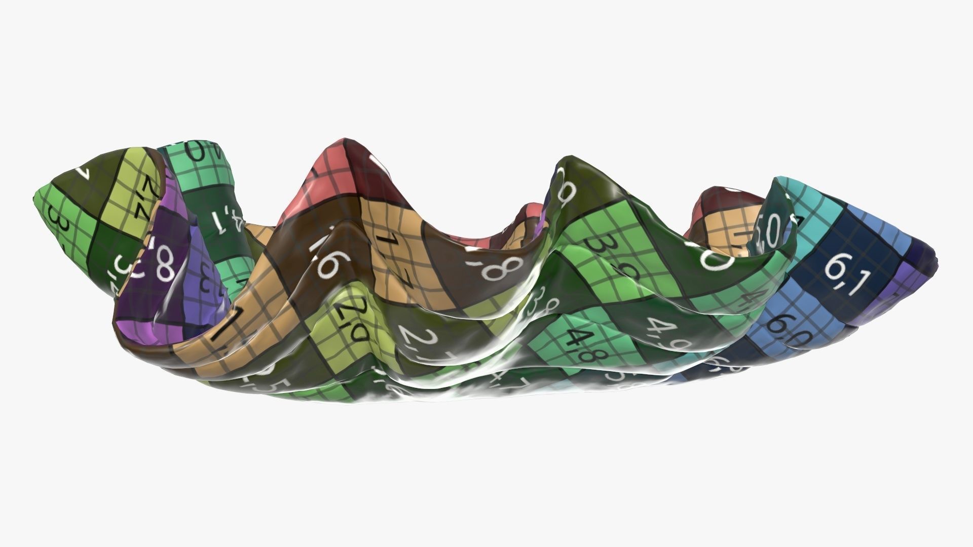 Clam shell bowl 3D model_12