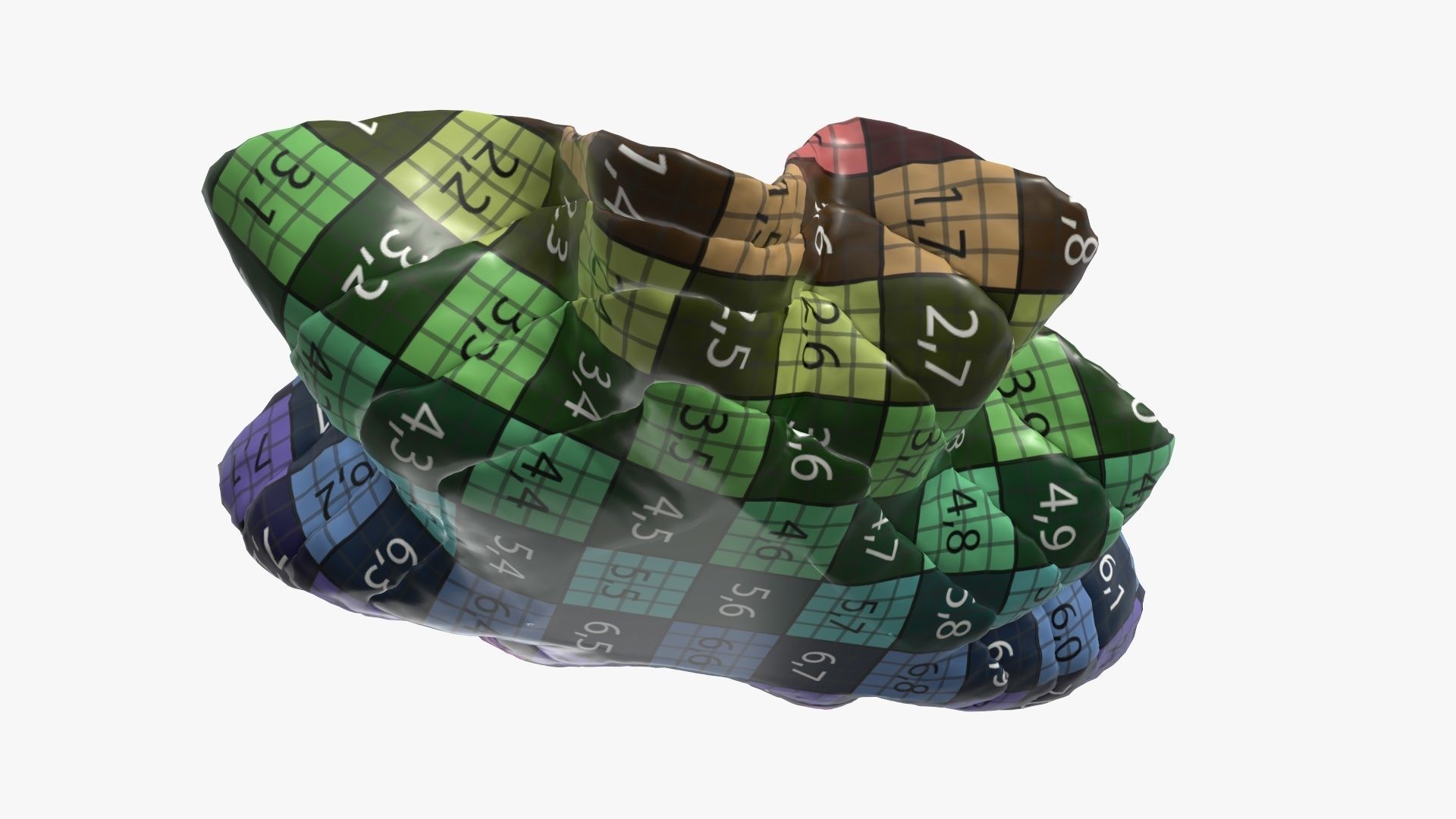 Clam shell bowl 3D model_13