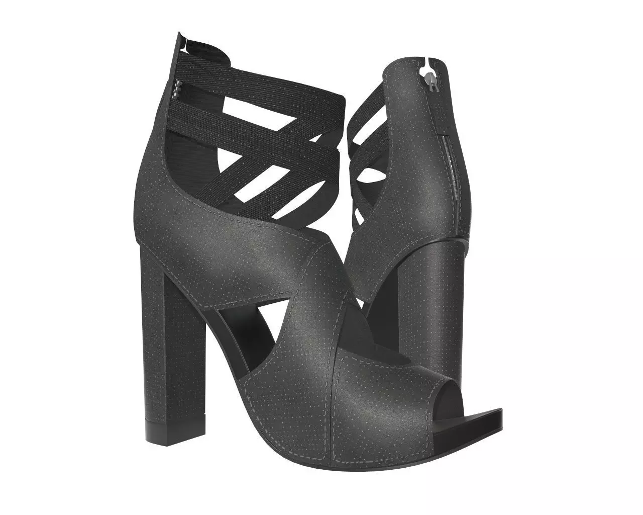 Female footwear 01 3D model