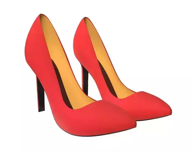 Female footwear 04 3D model