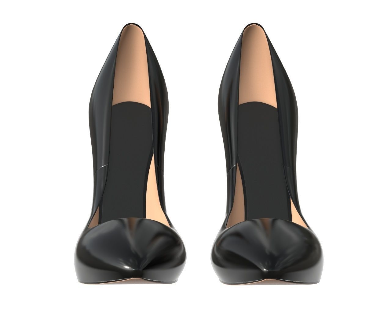 Female footwear 06 3D model_2