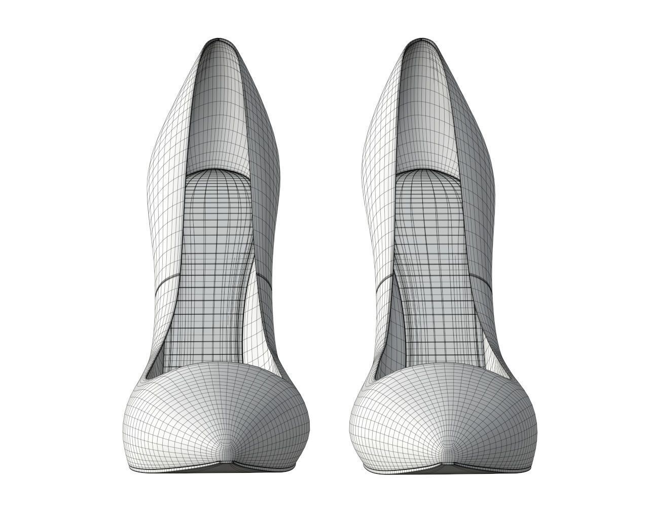Female footwear 06 3D model_6