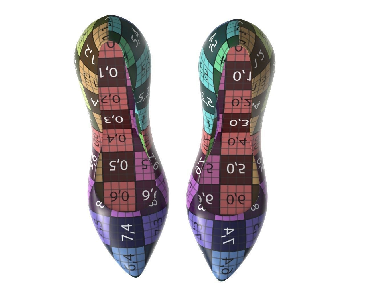 Female footwear 06 3D model_13