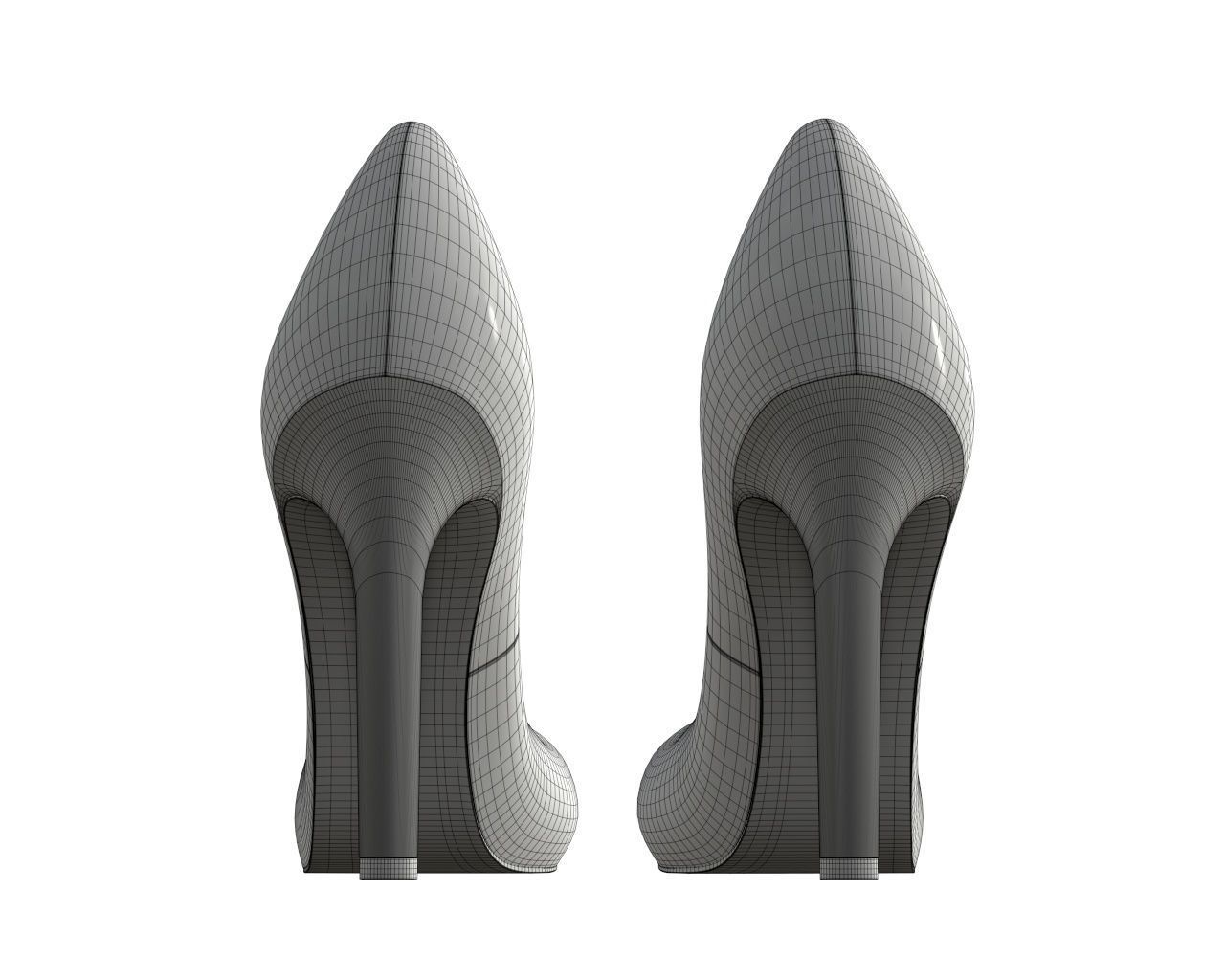 Female footwear 06 3D model_8