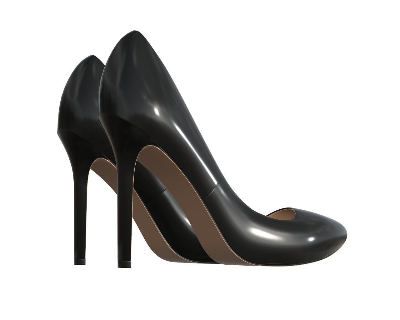 Female footwear 06 3D model_3