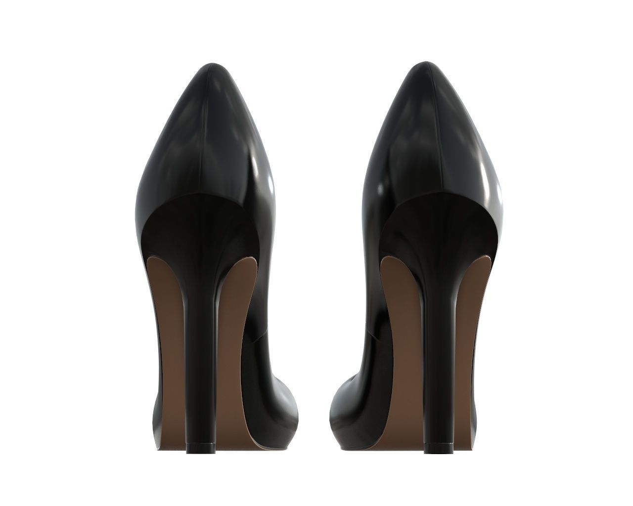 Female footwear 06 3D model_4