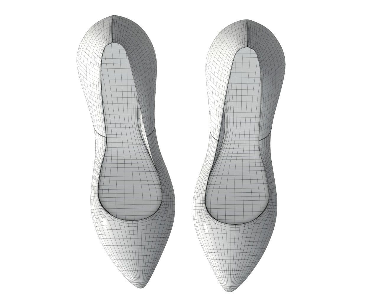 Female footwear 06 3D model_9