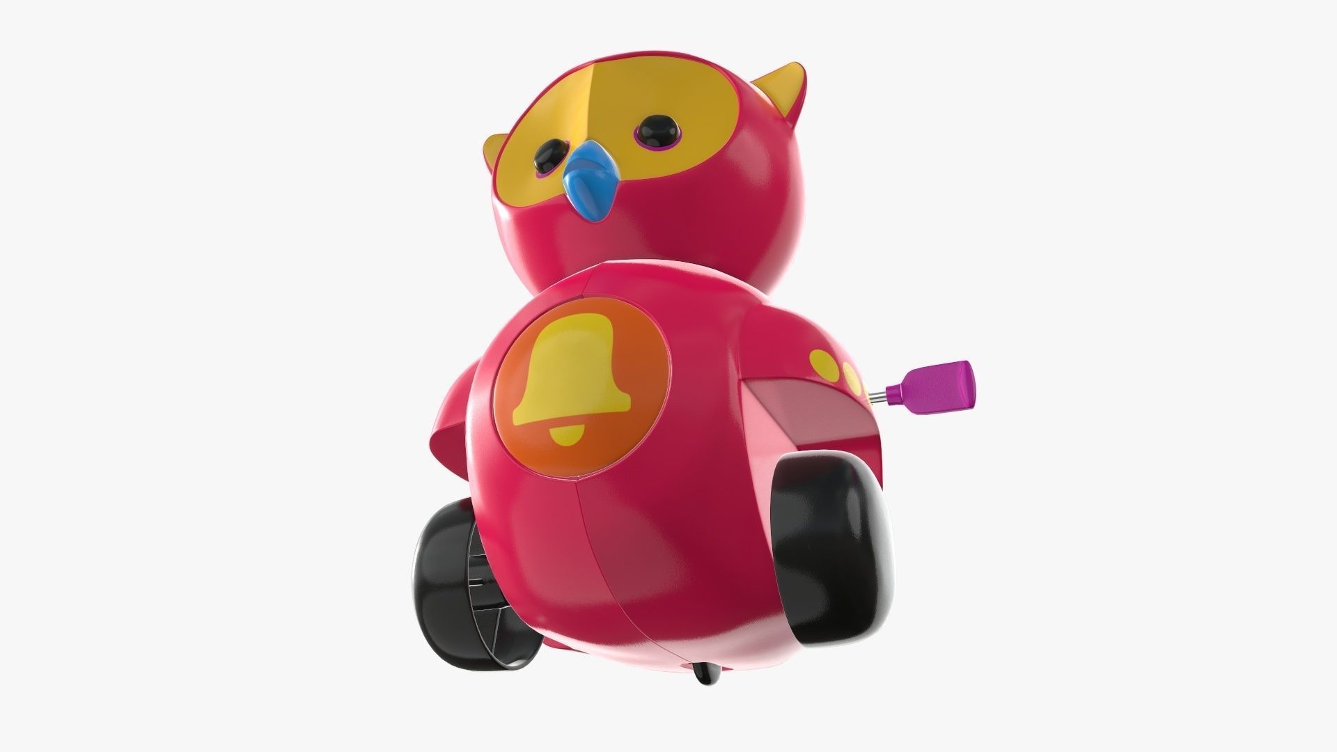 Owl toy 02 3D model_5