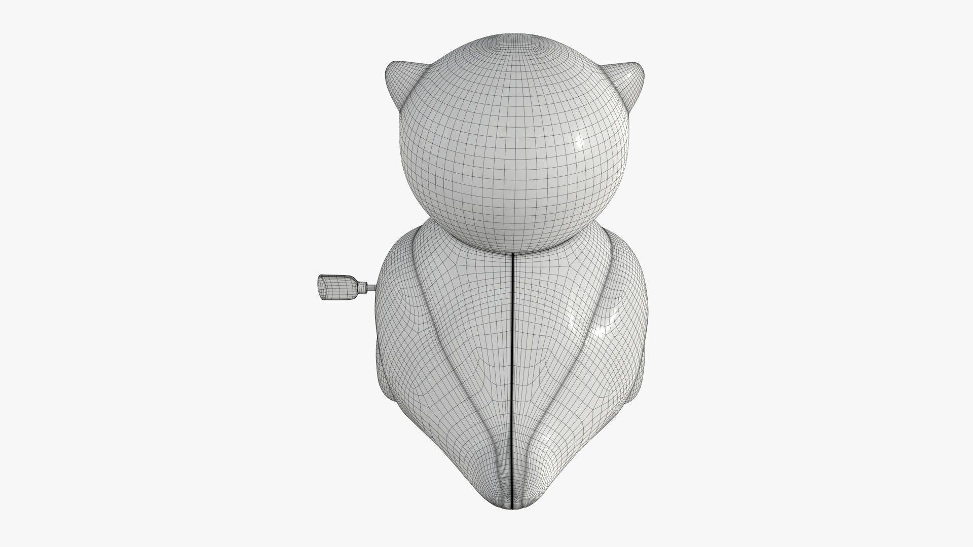 Owl toy 02 3D model_8