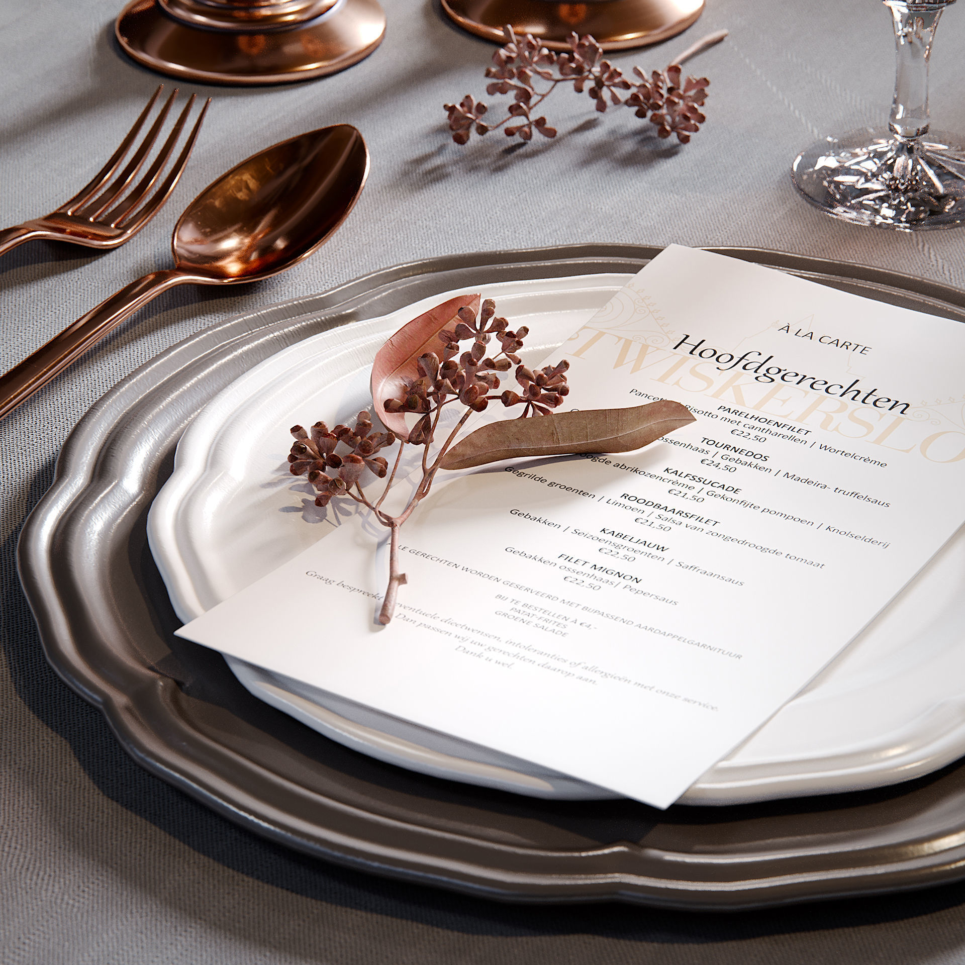 Table setting 2 3D model_3