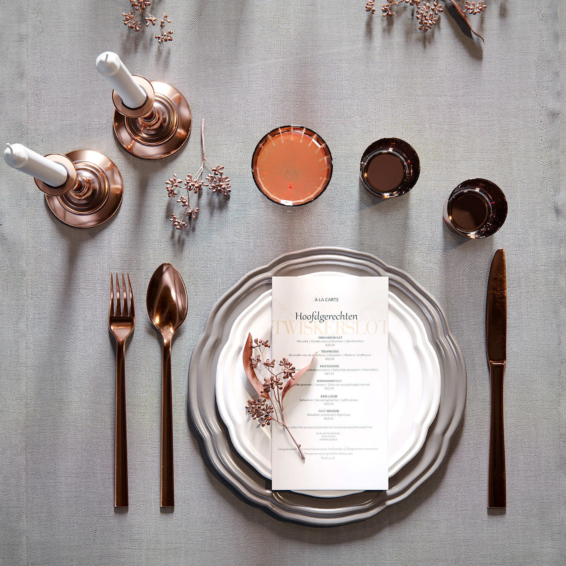 Table setting 2 3D model_5