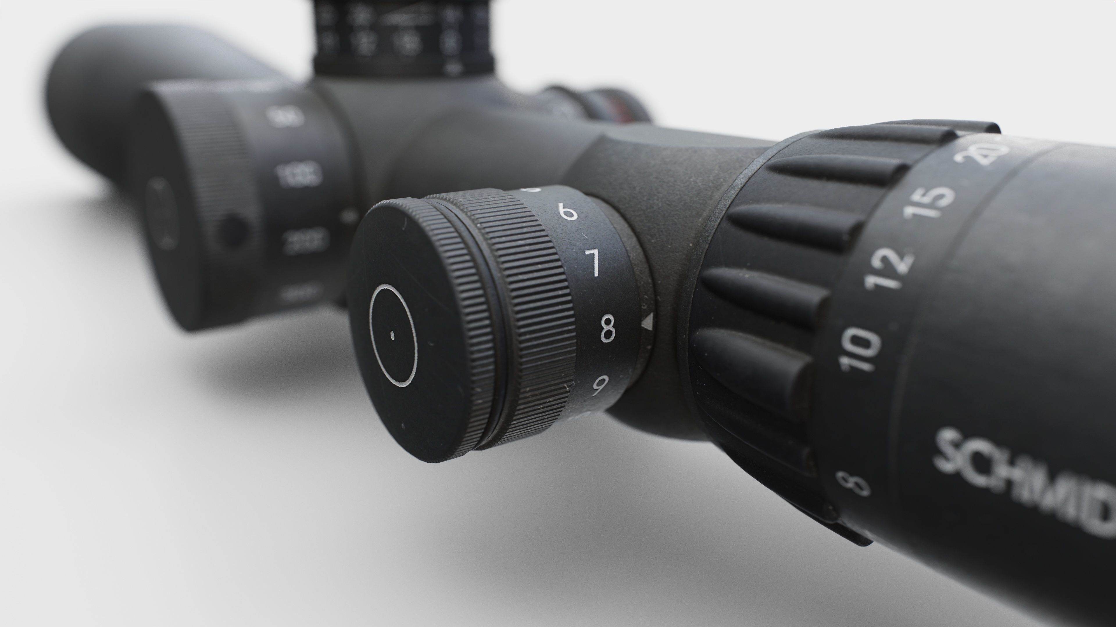 Schmidt and Bender 5-25x56 PM II Precision Rifle Scope Low-poly 3D model_23