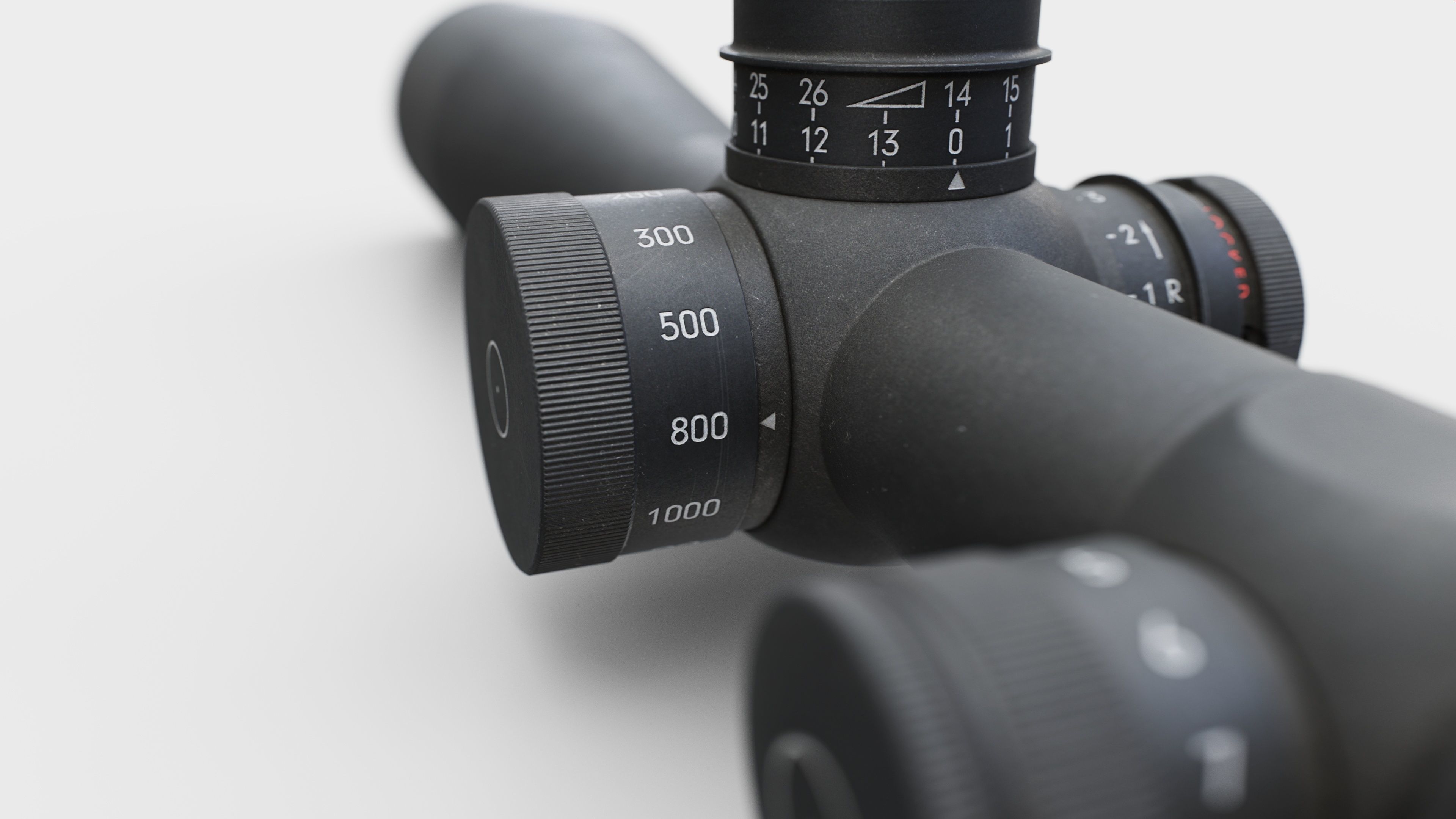 Schmidt and Bender 5-25x56 PM II Precision Rifle Scope Low-poly 3D model_25