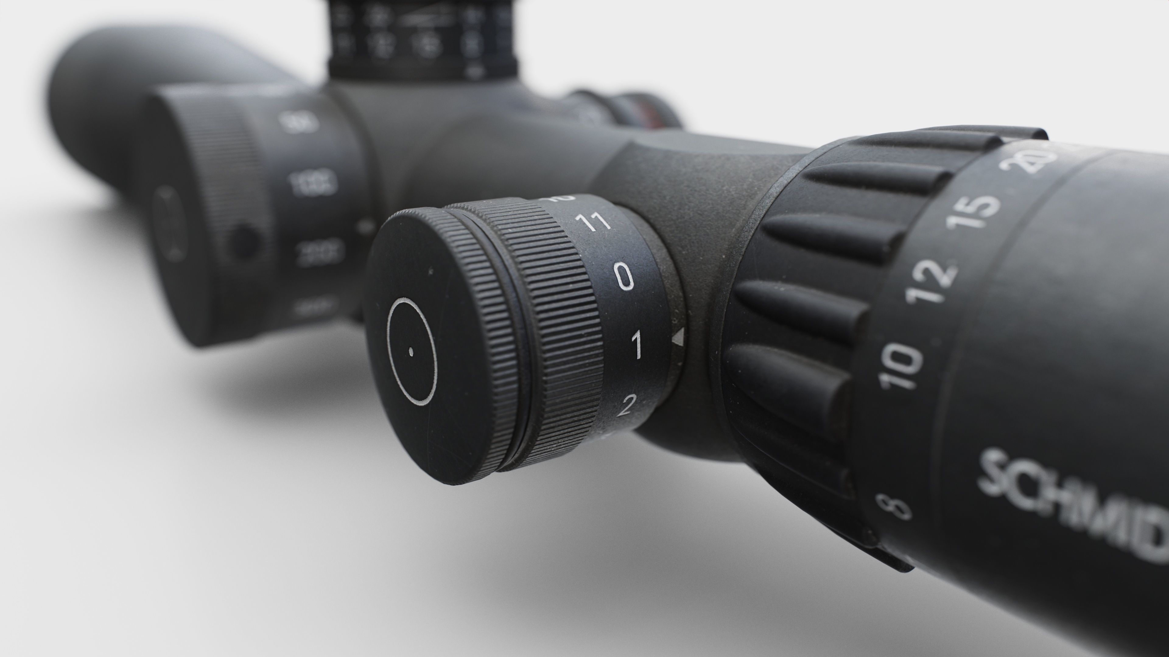 Schmidt and Bender 5-25x56 PM II Precision Rifle Scope Low-poly 3D model_22