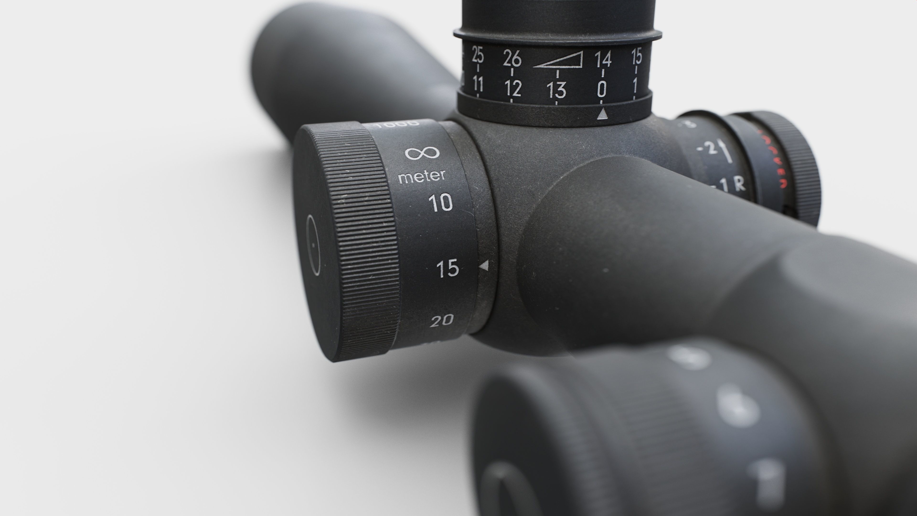 Schmidt and Bender 5-25x56 PM II Precision Rifle Scope Low-poly 3D model_24