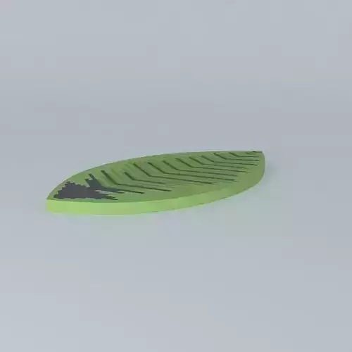 Leaf bar base Free 3D model