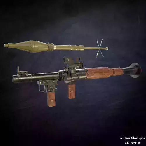 RPG 7 and PSO Scope Game Ready Asset