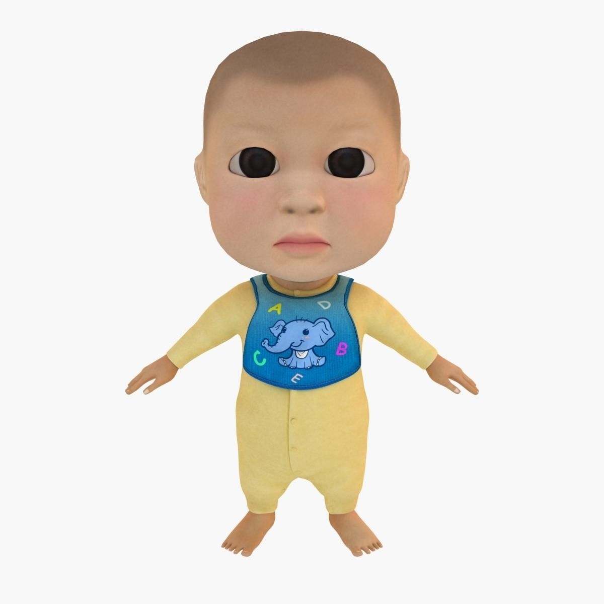 Baby Boy 0002 3D model