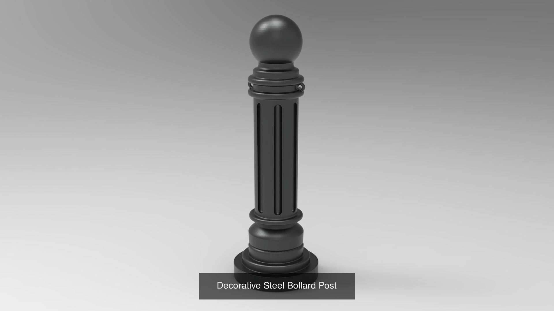 Bollard Collection gun with handle _3