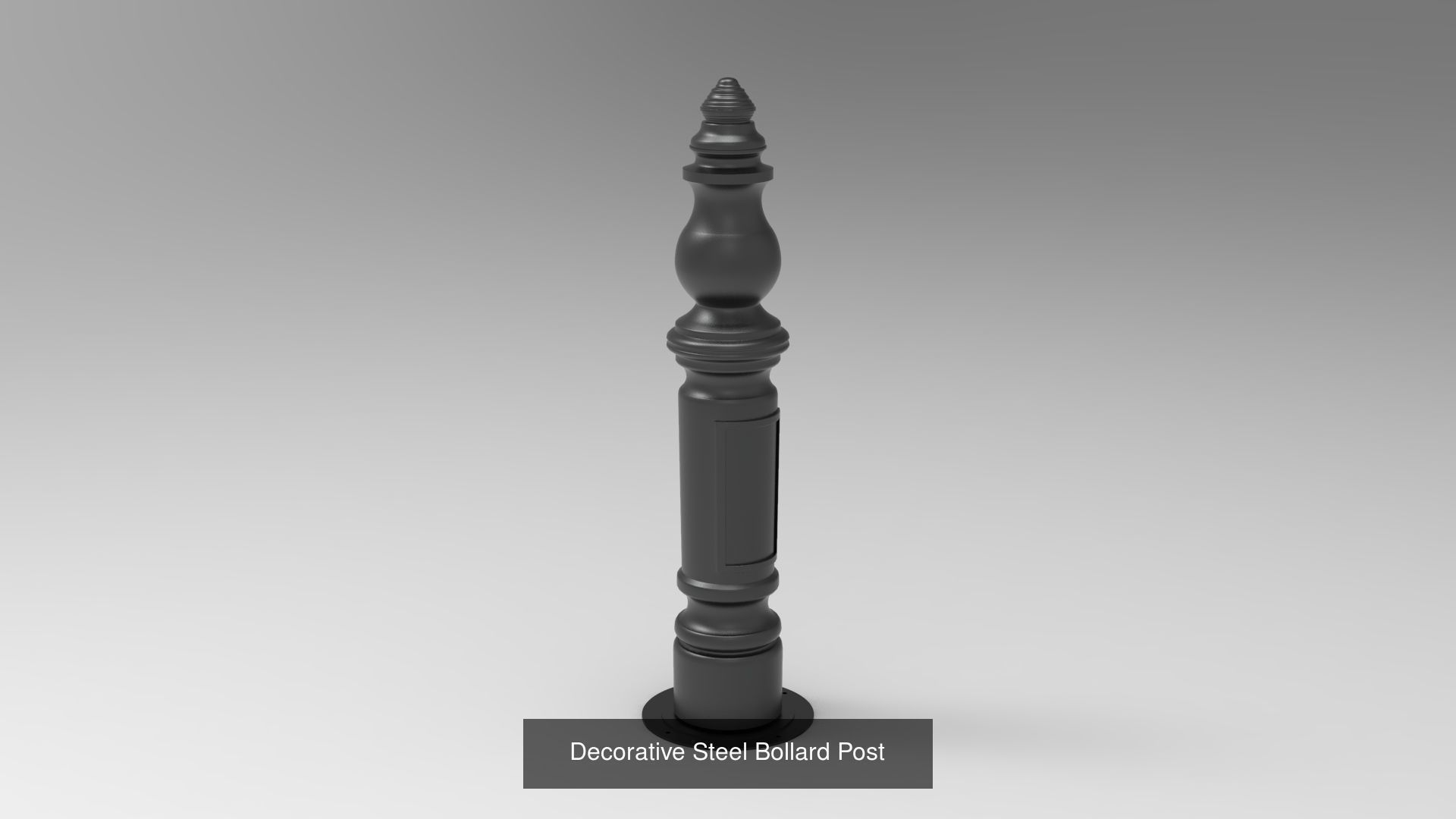 Bollard Collection gun with handle _2