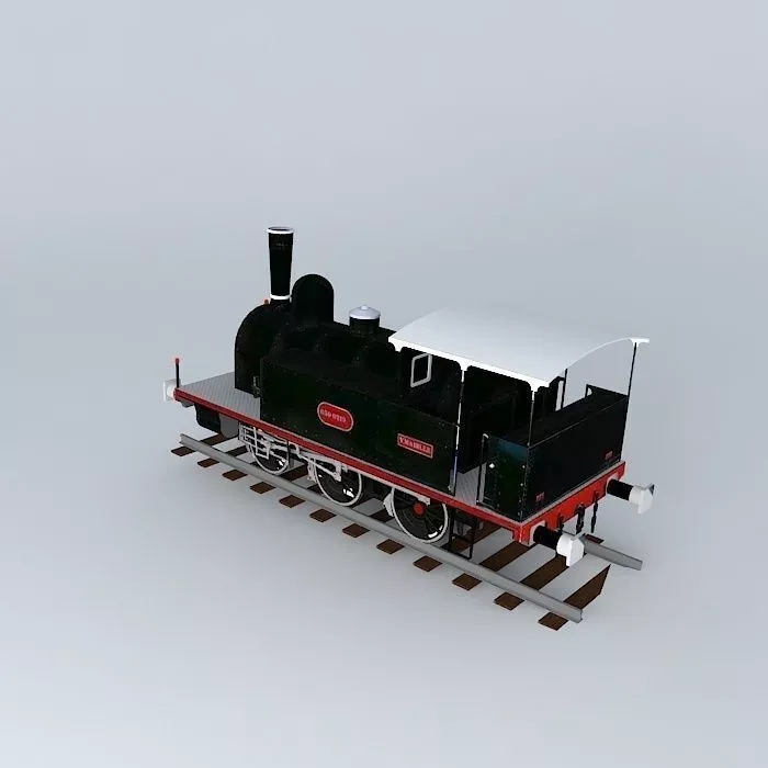Locomotive in Miranda de Ebro Free 3D model