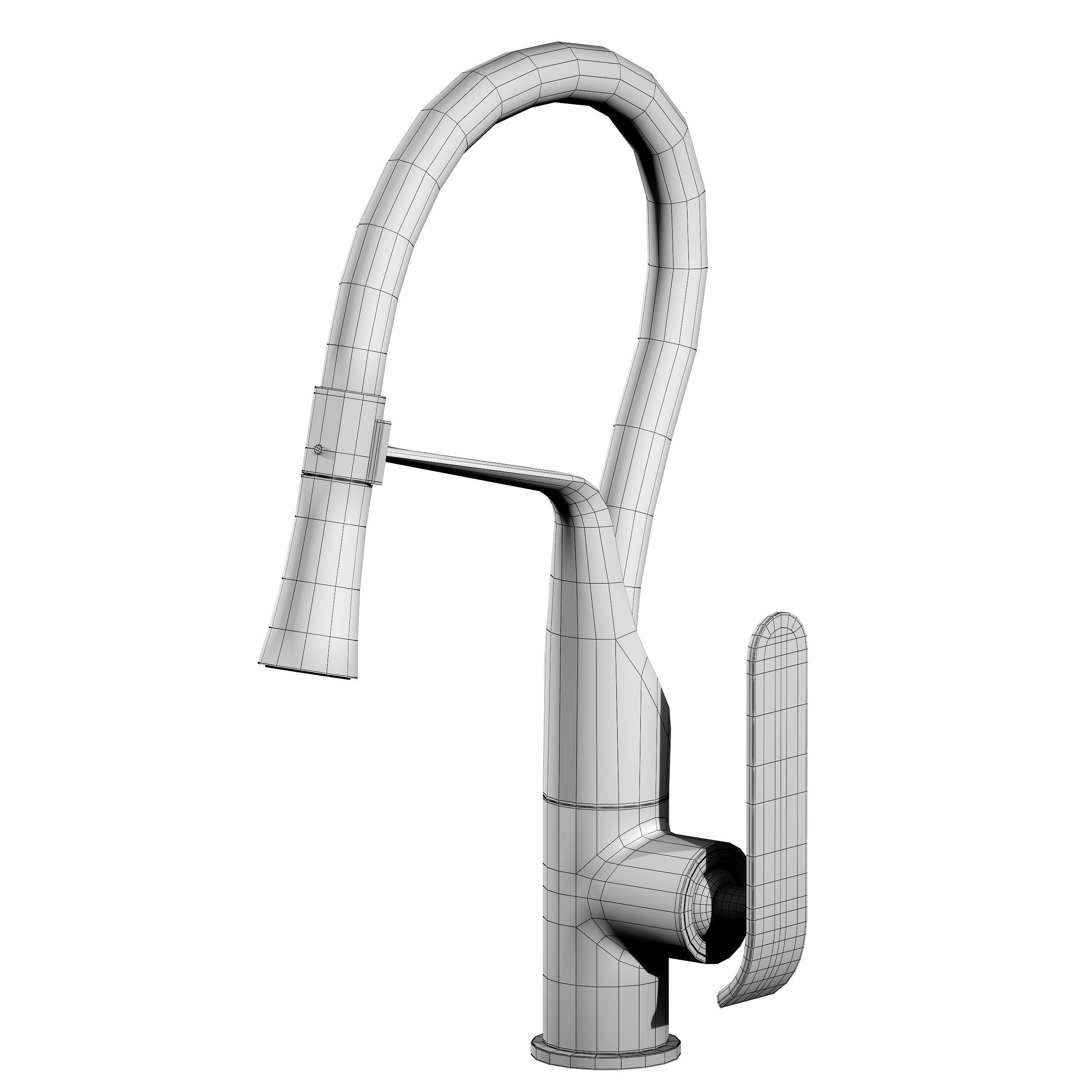 Faucet for kitchen Devit Katarina 375X8148 3D model_7