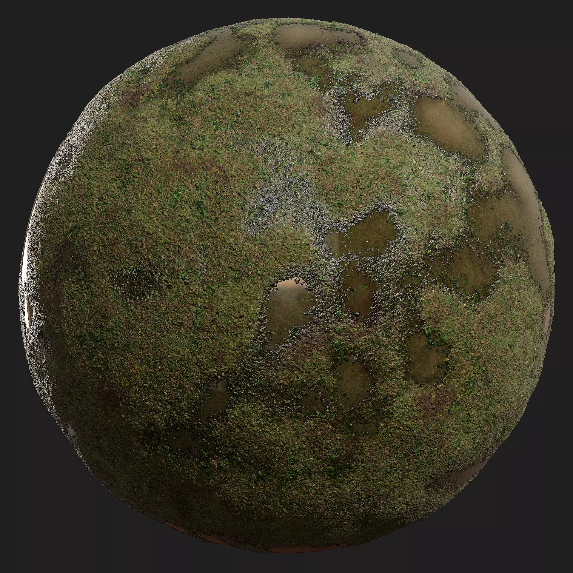 Seamless 4K Grass Material Texture