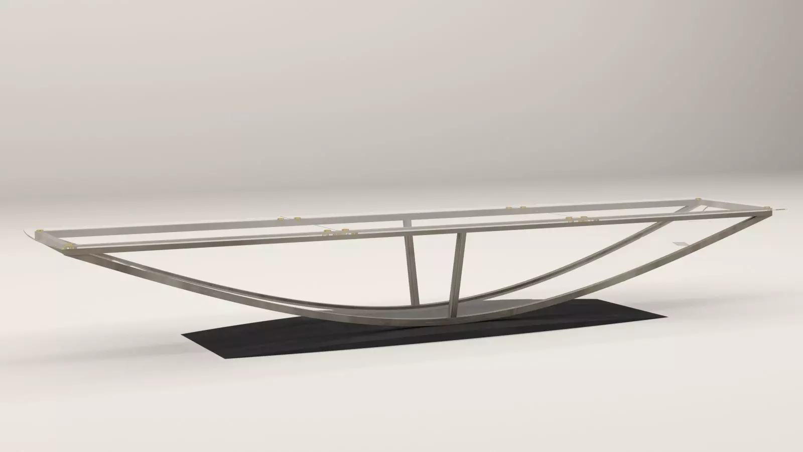Glass Conference Table 3D model_0