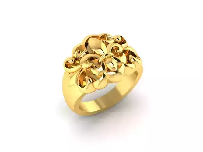 Women Ring 3dm render detail
